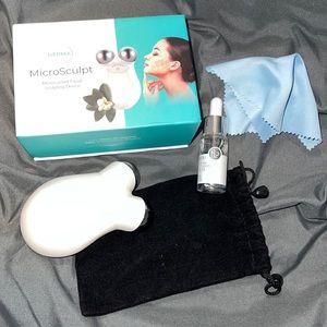 MicroSculp with water based serum.